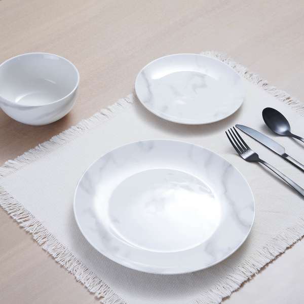 White porcelain dinner sets cheap